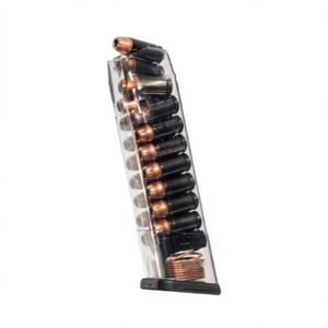 18rd 45 ACP Magazine for Glock 21/30/41 - Clear Polymer