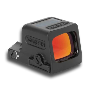 EPS MRS, Reflex Sight, Multiple Reticle, 32 MOA Circle, 2 MOA Green Dot, Aluminum Housing, Matte Finish, Black, Solar with Internal Battery