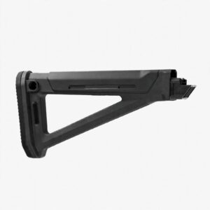 AK Stock, Fits AK Variants, Black, Rear Sling Mounts