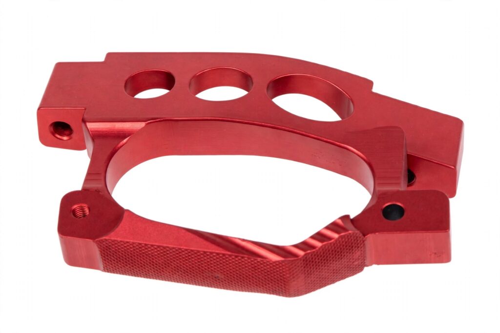 AR-15 Enhanced Trigger Guard - Red
