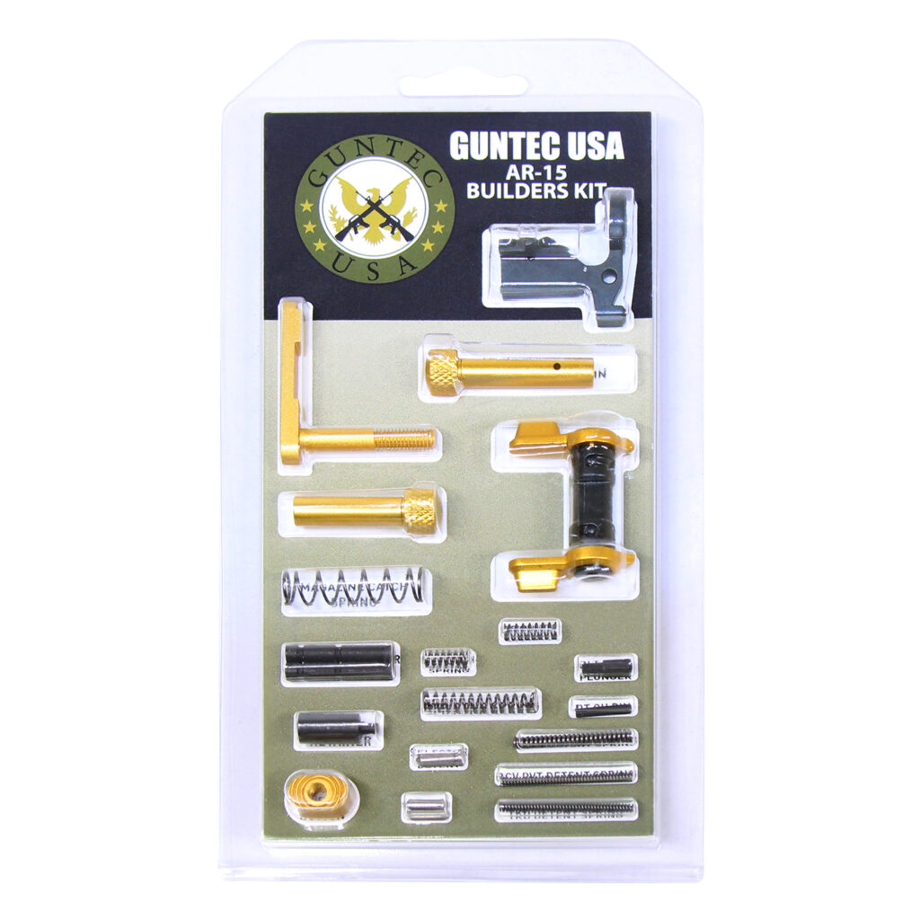anodized gold ar15 ambi safety kit