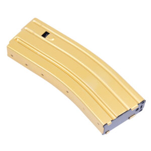 anodized gold ar15 30 round mag
