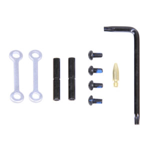 AR-15 Complete Anti-Rotation Trigger/Hammer Pin Set Anodized Clear