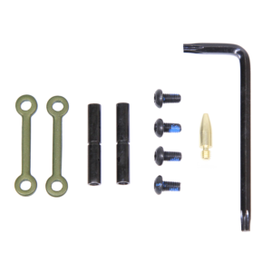 anodized green anti rotation pin set