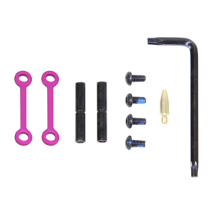 anodized pink anti rotation pin set