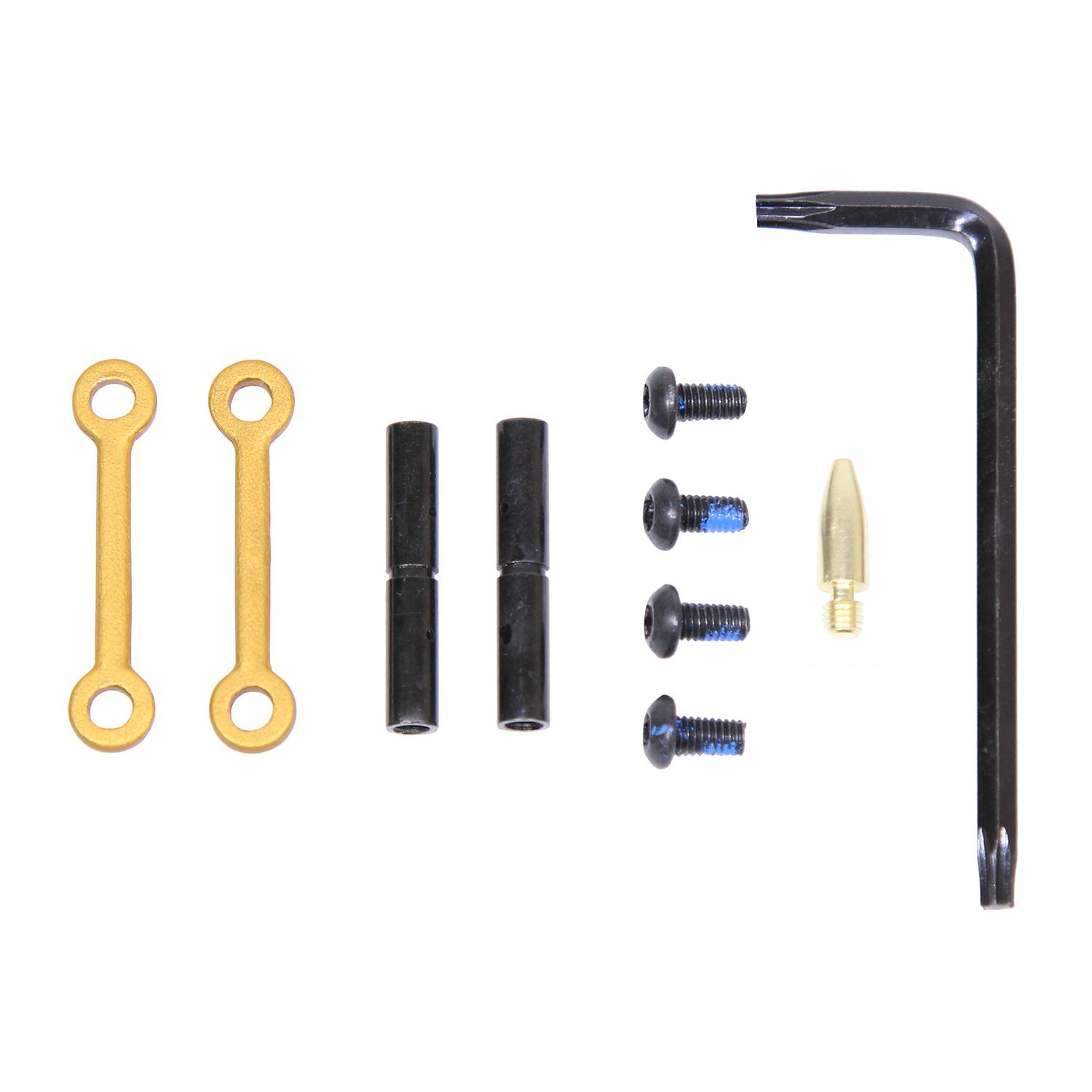 anodized gold anti rotation pin set