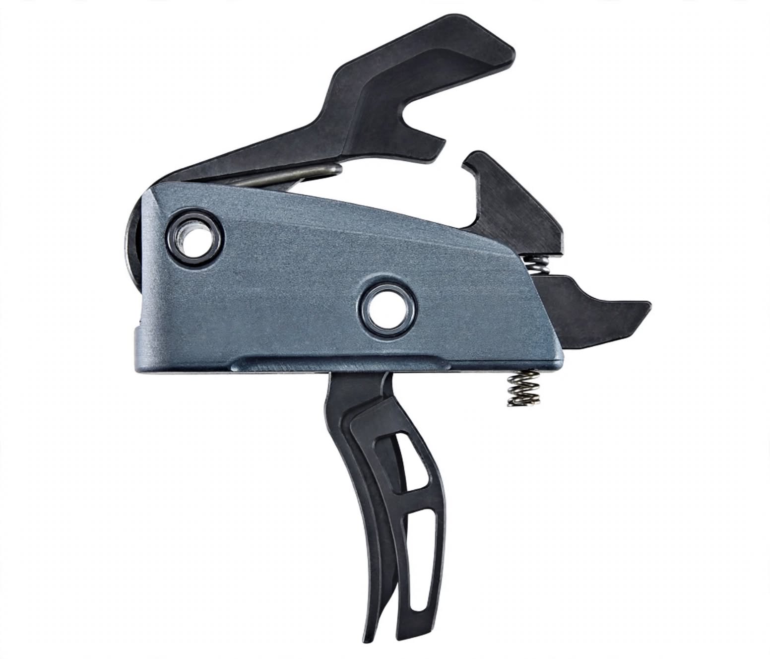 SS2 Curved Two-Stage Trigger - 2lb - Graphite Gray - AR-15/AR-10