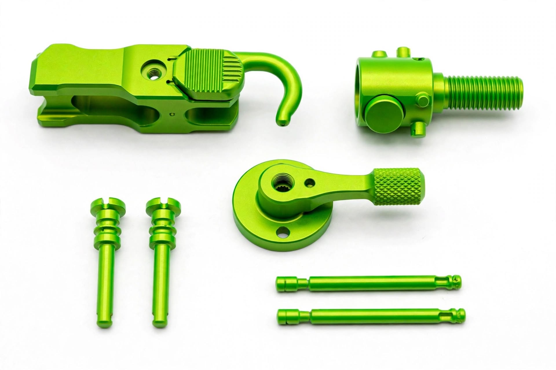 AR-15 Upper / Lower Color Parts Kit - Zombie Green