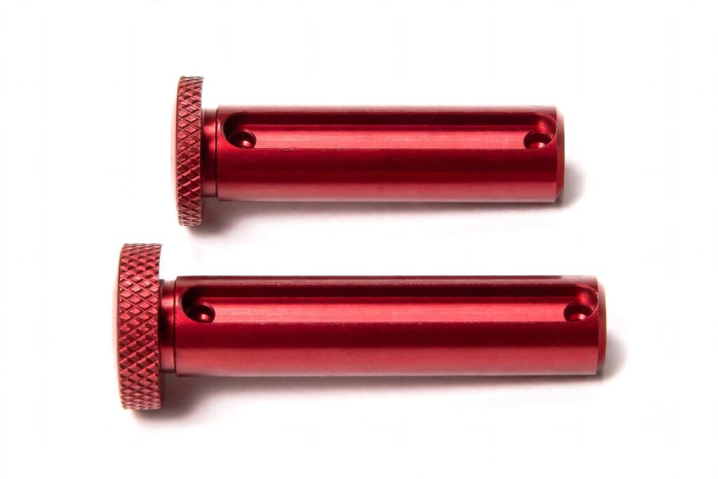 AR-15 Enhanced Pivot/Takedown Pin Set - Red