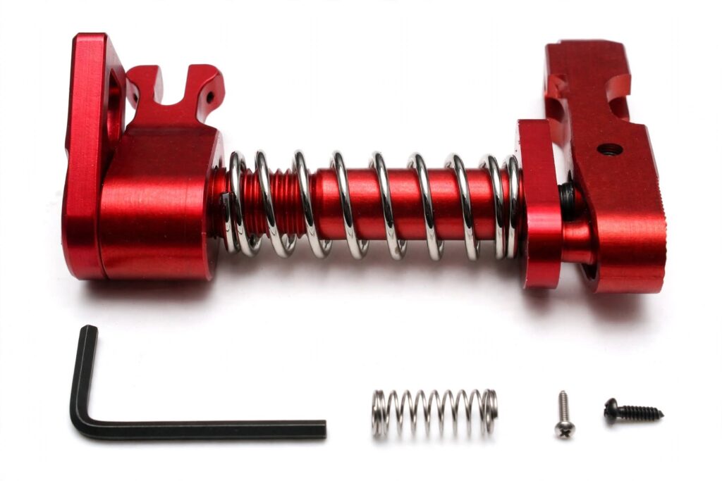 AR-15 Ambi-Magazine Catch - Red