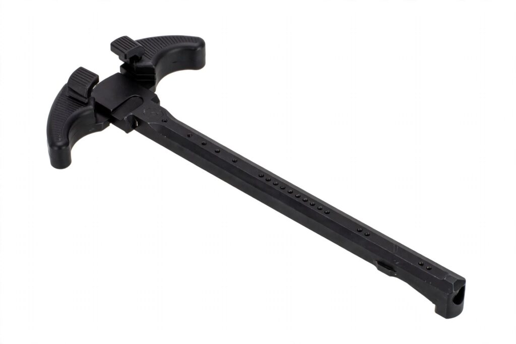 AR-15 T-BON3 Ambi-Charging Handle With Gas Escape Port - Black
