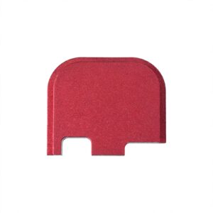 Glock Slide Back Plate - Red