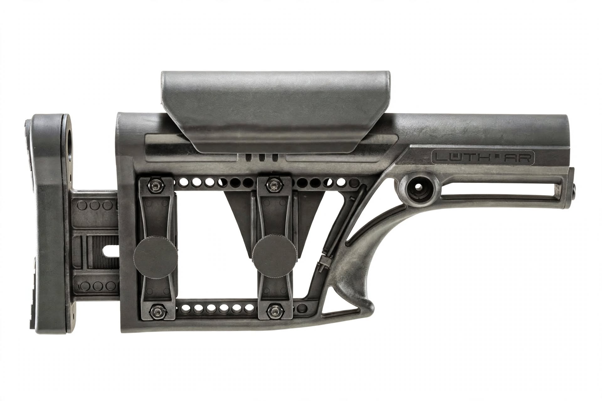 Adjustable Modular AR-15 / AR-10 Fixed Rifle Stock Black
